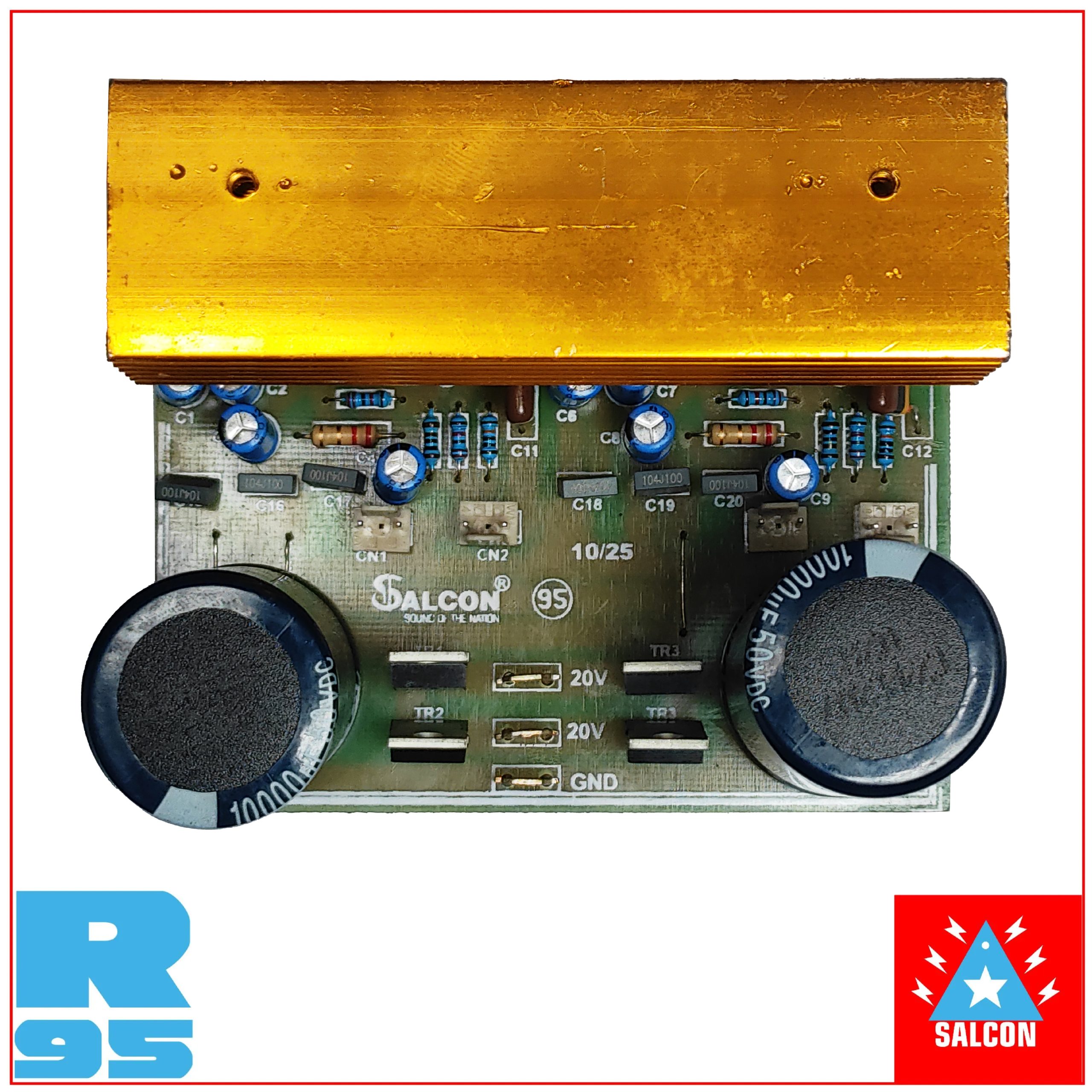 LM3886 Hi-Fi Stereo Amplifier Module Gold Series (110)