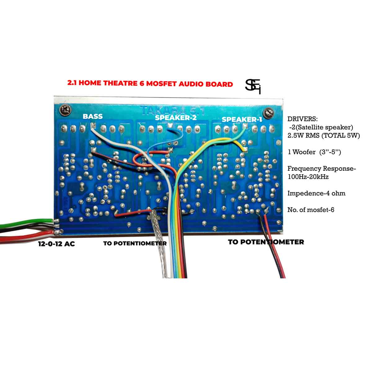 2.1 HOME THEATRE 6 MOSFET 3
