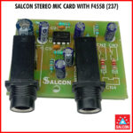 Salcon Stereo Mic Card with F4558 (237)