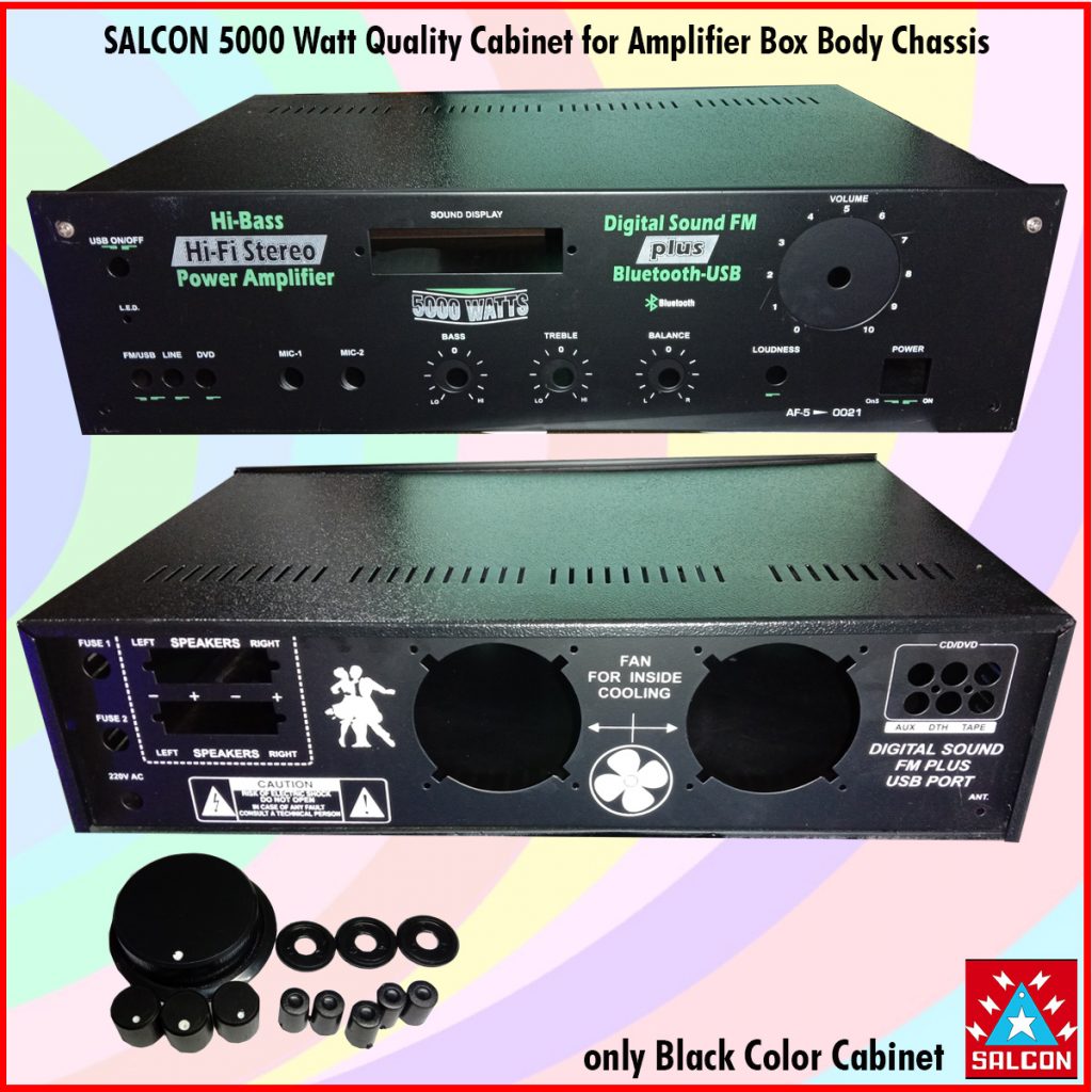SALCON 5000 Watt Quality for Amplifier Box Body Chassis(235