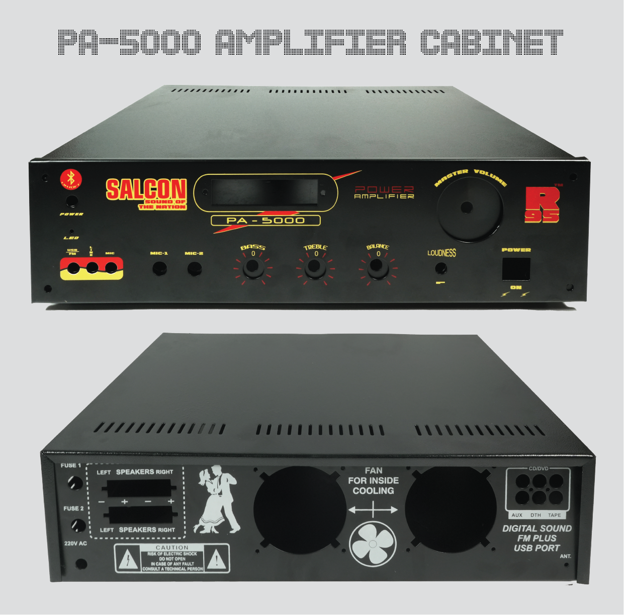 PA5000w Quality Cabinet for Amplifier (235)