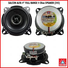 SALCON ALFA 4” FULL RANGE 4 Ohm SPEAKER (245)