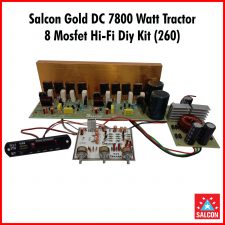 Salcon Gold DC 7800 Watt Tractor  8 Mosfet Hi-Fi Diy Kit (260)