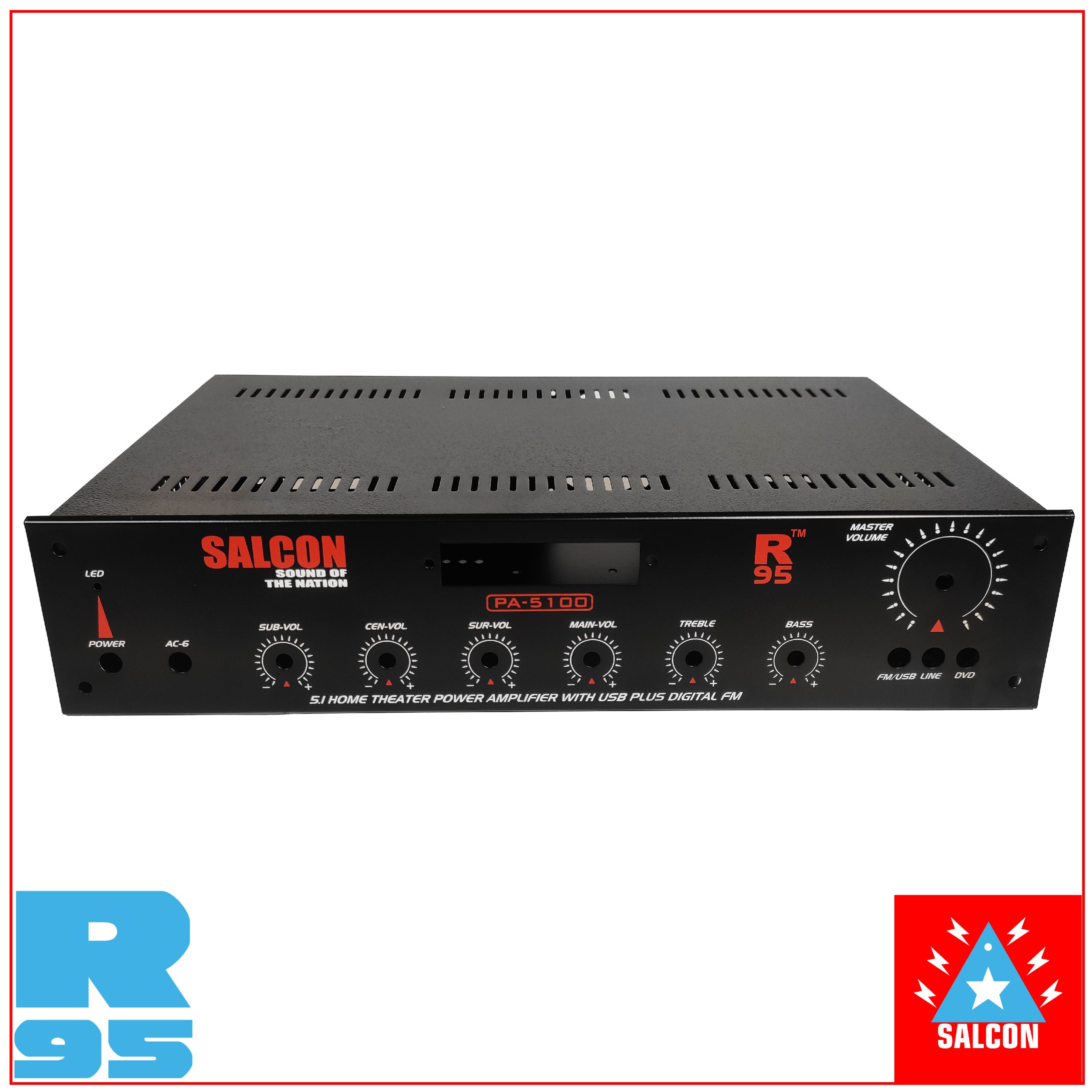 Salcon 5.1 Cabinet For Amplifier (51)
