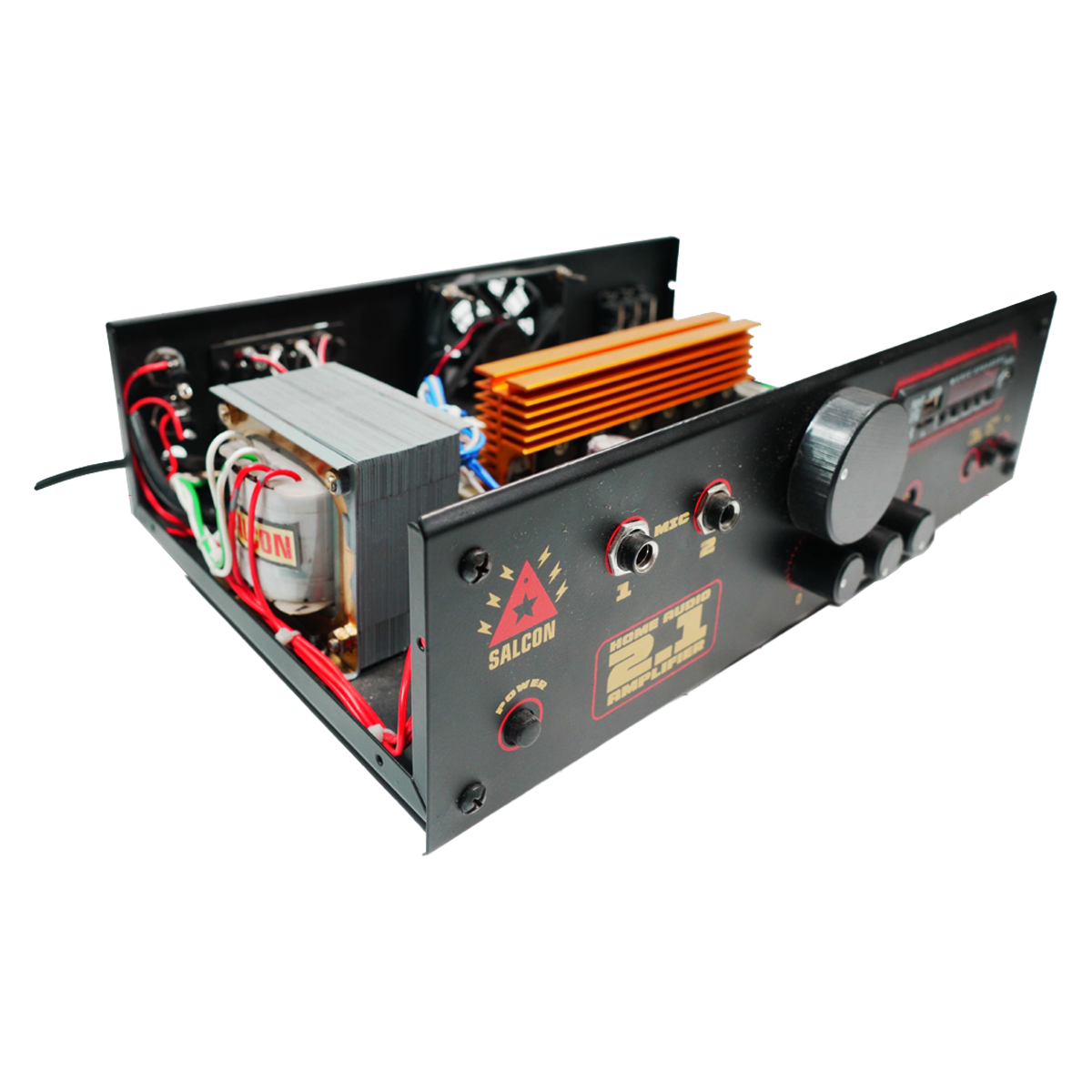 Salcon 2.1 240W 5200/1943 Transistor Amplifier (2421A)