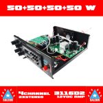 Salcon 4 Channel Class-D 3116 Stereo Amplifier (578) - Image 2