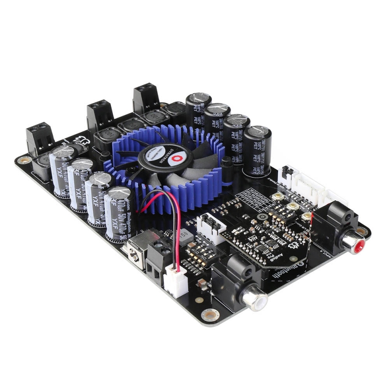 2 x 100W Class D Bluetooth Audio Amplifier Board – TSA7510