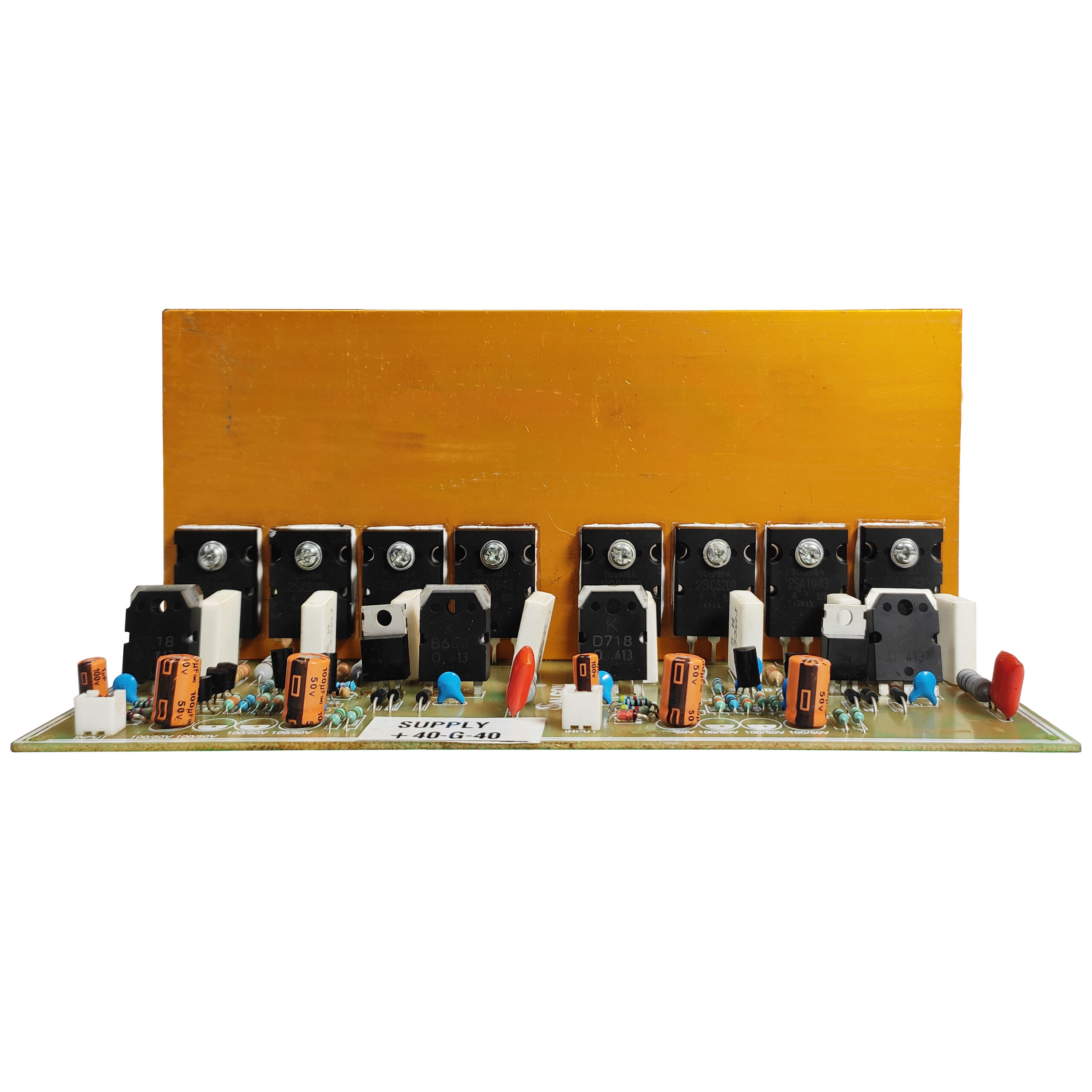 Salcon 8 Transistor 400w Stereo Amplifier Board (899)