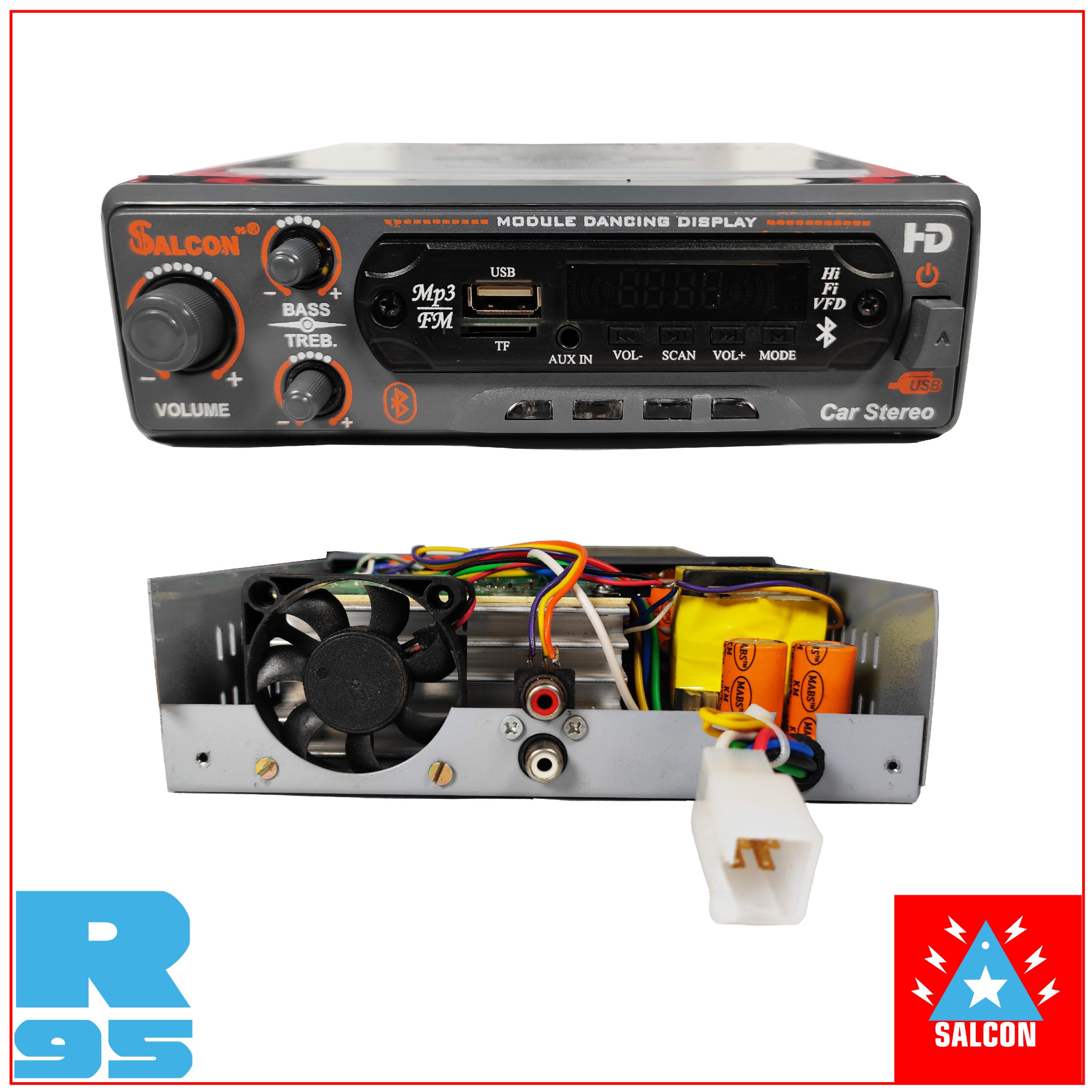 Salcon STK4141 Stereo Car USB Amplifier-134 Model -2025