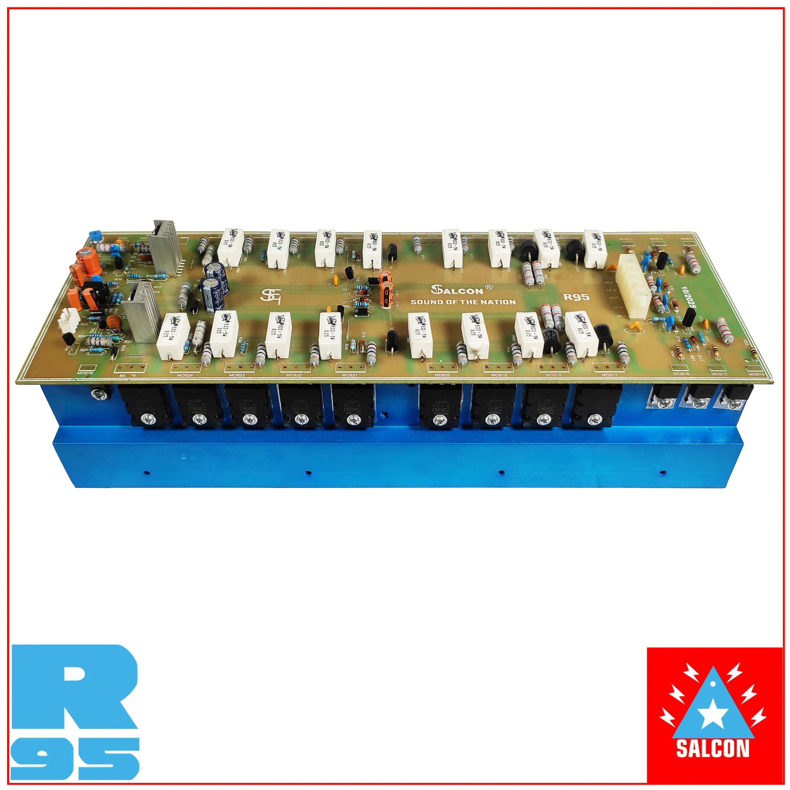 Salcon Class-H 2000w Mono Amplifier Board (DJ Series) -2025
