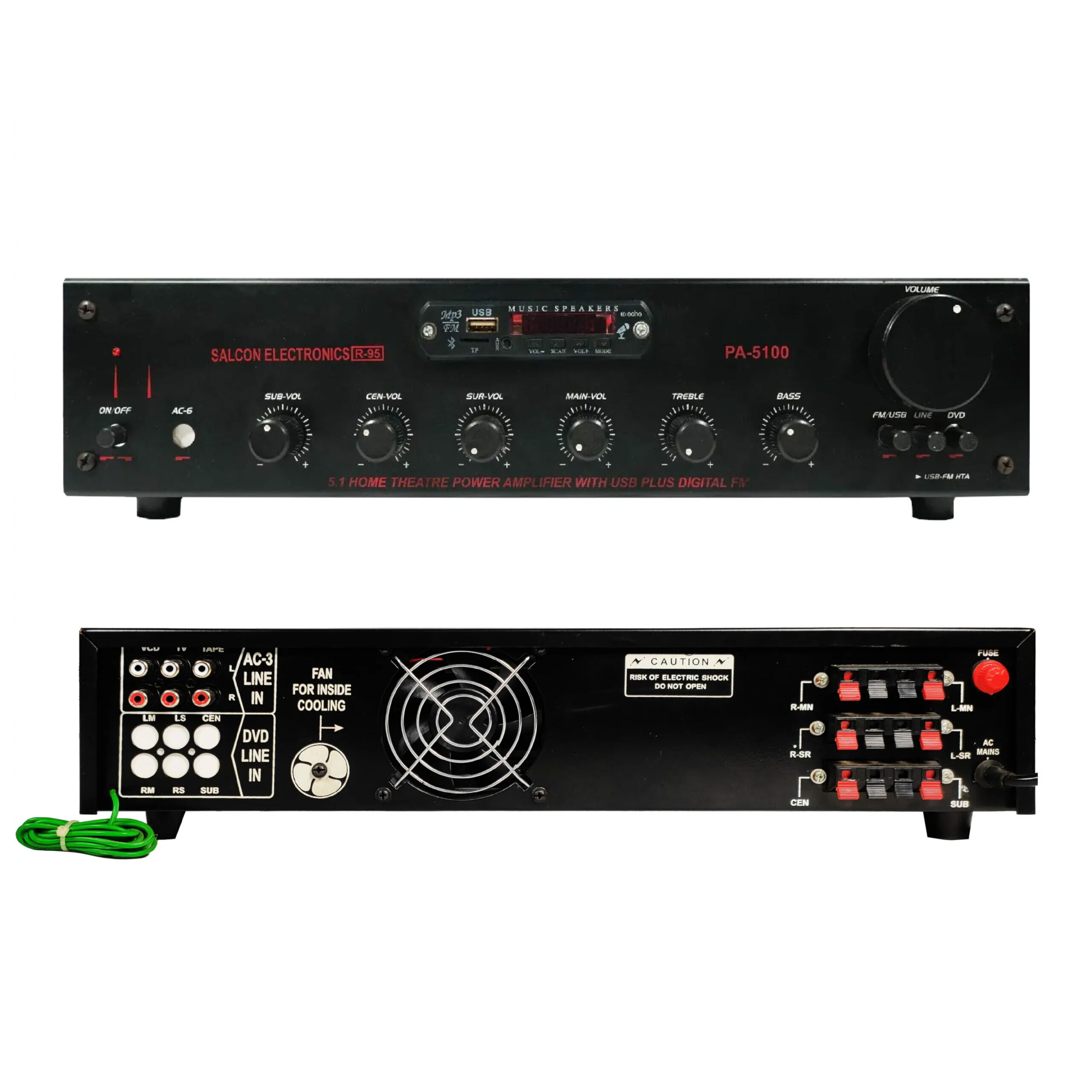 Salcon 5.1 Surround Sound Transistor Amplifier (941)- 2025