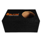 Salcon 8″ Universal Car Subwoofer Enclosure with Premium Black Carpet Finish (949)- 2026 - Image 5
