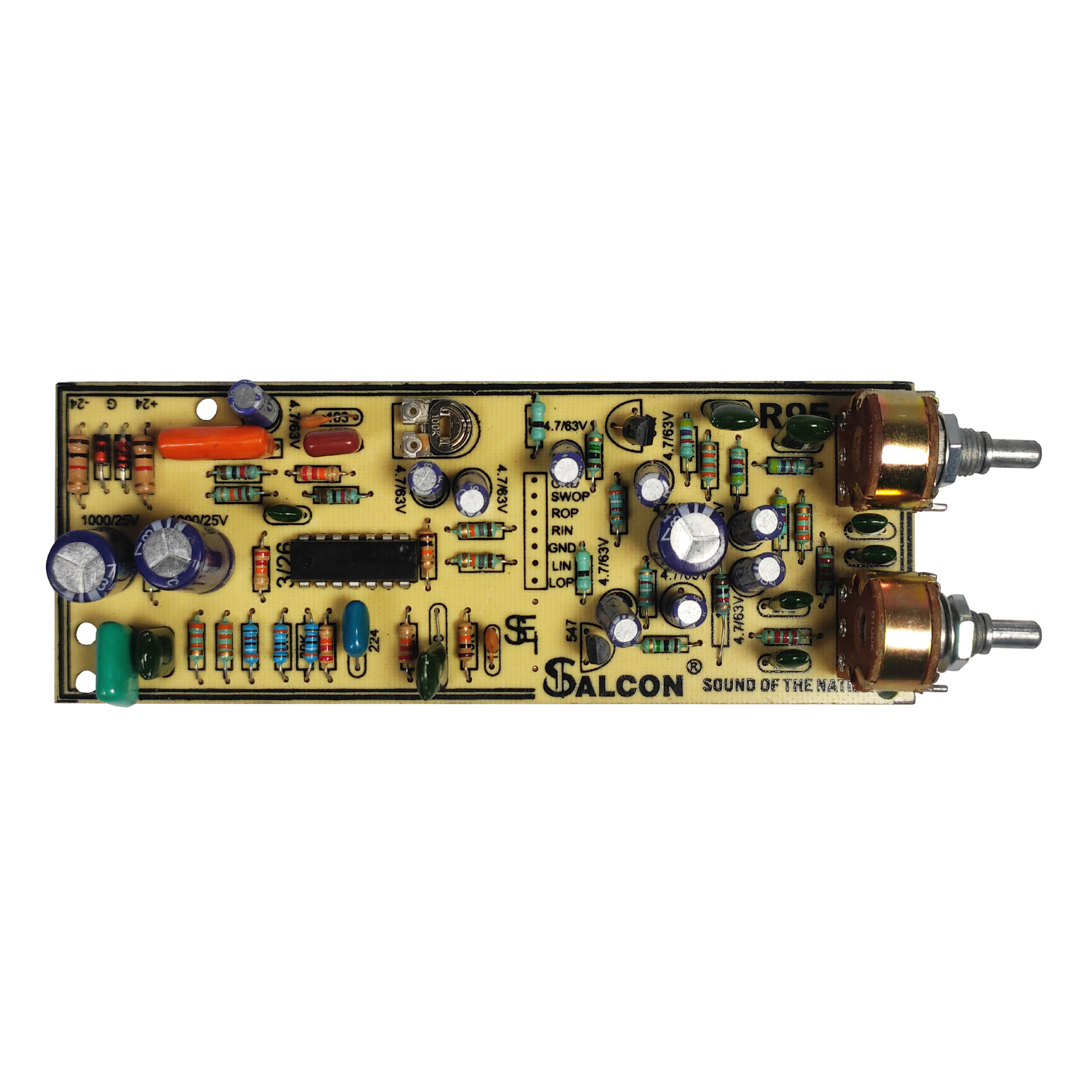 Salcon 2.1 Preamp Dual Supply with Built-in Subwoofer Preset (964)- 2026