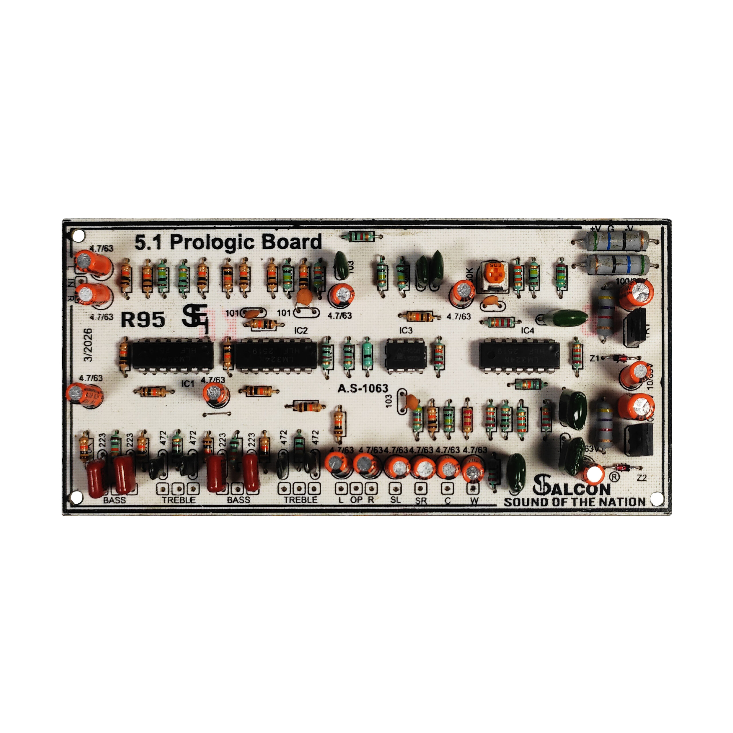 Salcon 5.1 Prologic 3IC Preamp New Generation (967)- 2026