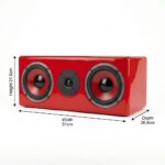 Salcon Centre Speaker Limited Edition- Rosso Berlinetta - Image 4