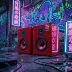 SP-4444 Studio Monitors Limited Edition- Rosso Berlinetta - Image 9