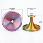 Salcon Crownflare Horn | 3D Printed Audio Horn Waveguide | Print Your Beat | High Efficiency Speaker Horn for Compression Drivers | DIY Audio & Sound System Upgrade - Image 5
